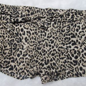 BEBE Cheetah Shorts